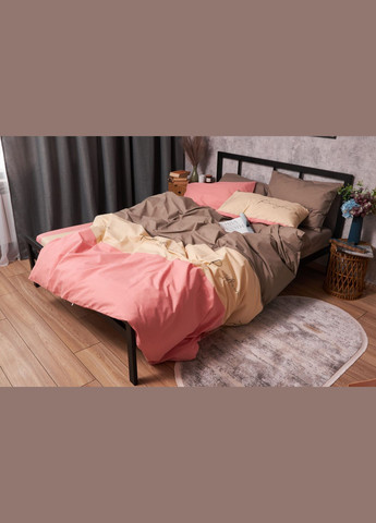 Комплект постельного белья Бязь Gold Люкс полуторный 143х210 наволочки 4х70х70 (MS-820003344) Moon&Star Honeydew (288043203)