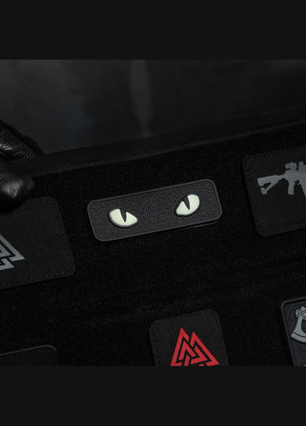 Нашивка Cat Eyes 3D PVC Black M-TAC (315047172)