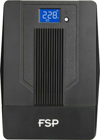 Джерело безперебійного живлення iFP2000, 2000VA/1200W, LCD, USB, 4xSchuko (PPF12A1603) FSP Group (360419053)