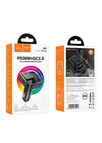 ФМ передатчик адаптер E81 Fantasy car BT FM transmitter Hoco (283251168)