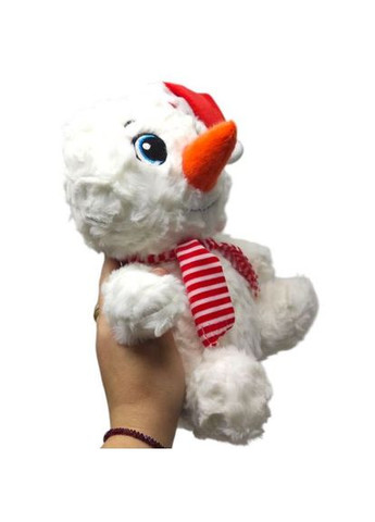 Мягкая игрушка "Снеговик новогодний" 26 см Копиця (372822575)