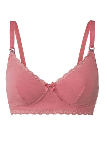 Темно-розовый бюстгальтер для кормящих Esmara без косточек