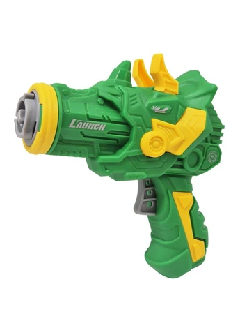 Оригінал! Розважальна гра-запускалка Динозаврик 123-1K4(Green) 6 дисків Bambi (397579496)