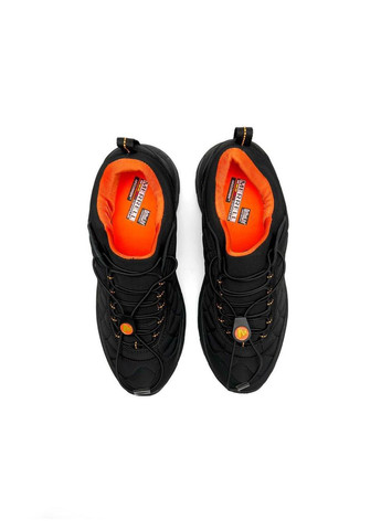 Чорні Осінні кросівки чоловічі merrell ice cap moc 2 gtx all black orange No Brand Ice Cap Moc 2 Gore-Tex All Black Orange
