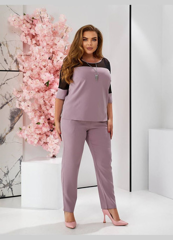 Стильний костюм з сіткою та кулоном No Brand (325608766)