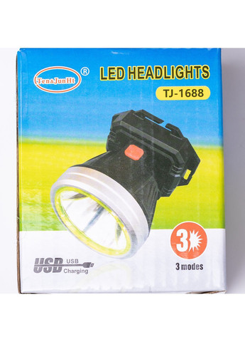 Ліхтар налобний акумуляторний LUGI HP-JG-3 5Вт USB 12 годин роботи No Brand (363978538)