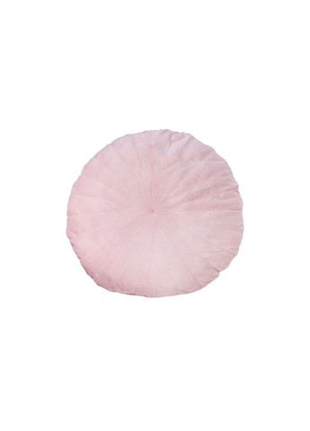 Мягкая декоративная круглая подушка 38х38 см светло розовая Lidl (278075479)