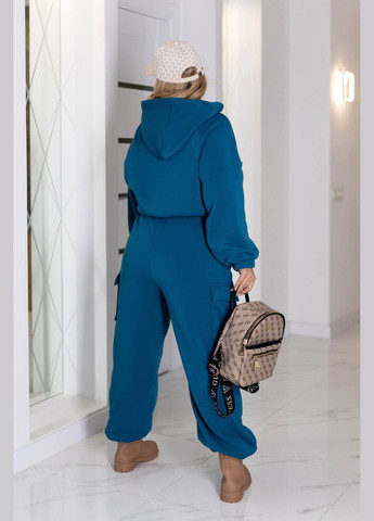 Теплий спортивний костюм зі штанами карго Fashion Girl (306712197)