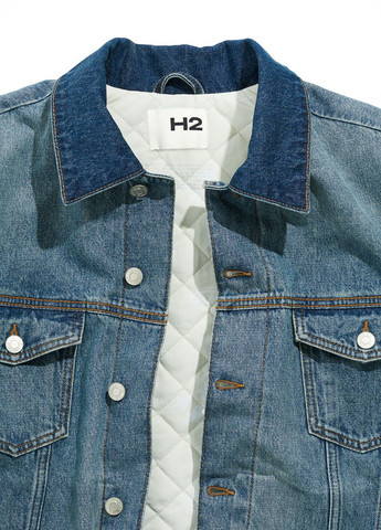 Синяя демисезонная куртка H&M
