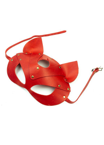 Премиум маска кошечки, натуральная кожа, красная, подарочная упаковка LOVECRAFT (369945440)