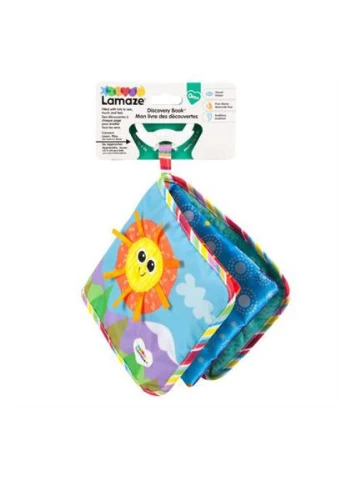 Игрушка на коляску Первые открытия с пищалкой (L27126) Lamaze Перші відкриття з пискавкою (401740011)