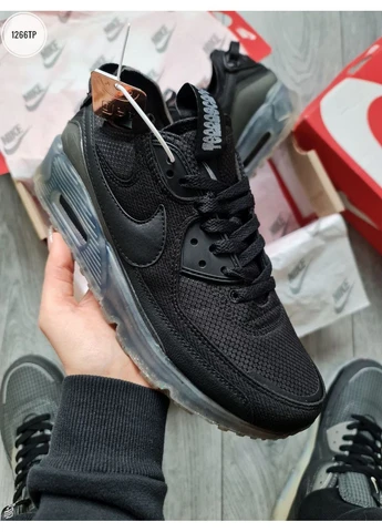 Черные летние кроссовки nike air max 90 x terrascape black найк аир макс 90 No Brand