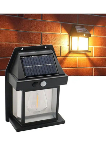 Светильник с датчиком движения 3 режима освещения для сада, двора SOLAR WALL LAMP Kt-666 фонарь уличный Good Idea (316630604)
