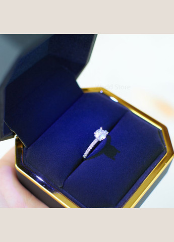 Коробочка для кольца с подсветкой для предложения или свадьбы Sydney 75x75x50mm Black футляр для кольца и украшений No Brand (338436980)