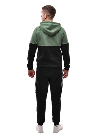 Чорний зимній костюм спортивний чоловічий No Brand