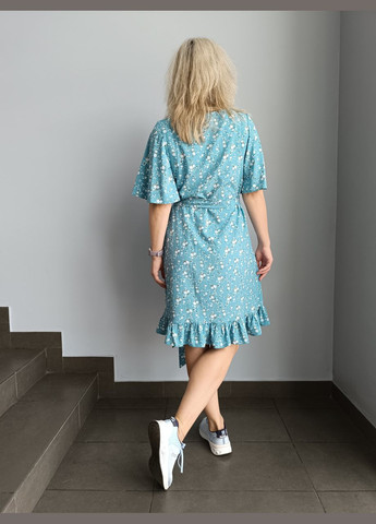 М'ятна кежуал плаття літнє з поясом 2 Льва