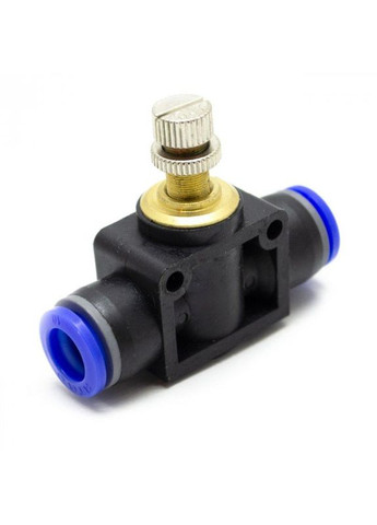 Кран голчастий тонкого регулювання (пластик) під шланг 8 мм No Brand (299898574)