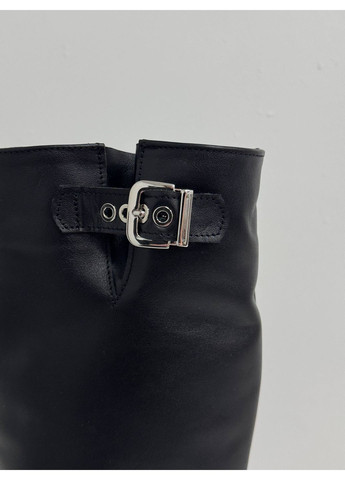 Зимние стильные женские сапоги No Brand с пряжкой