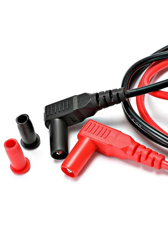 Щупи, кабелі для мультиметра, тестера із затискачем крокодил, роз'єм 4 мм, розкриття 10 мм, 1000В, 20А No Brand (322617355)