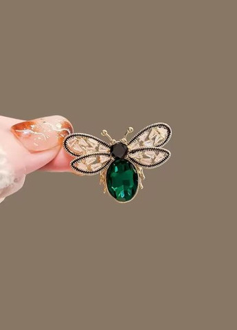Роскошная брошь в форме бабочки со стразами Элегантная женская шпилька с отворотом с насекомыми No Brand (336947939)