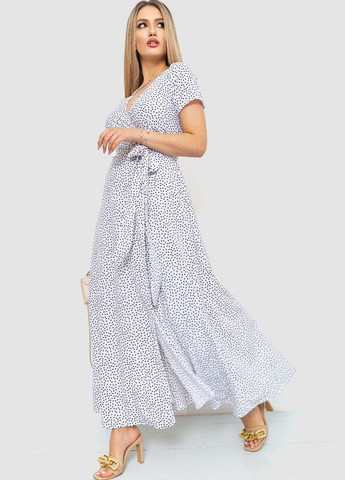 Білий кежуал сарафан горошек Ager в горошок