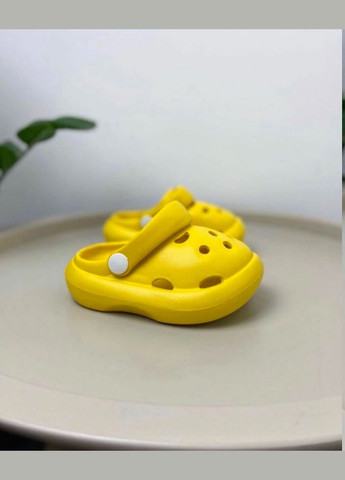 Детские крокси желтые 560 No Brand (316093148)