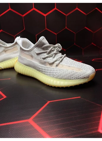 Комбіновані кросівки чоловічі adidas yeezy boost v2 адідас ізі буст демісезон No Brand