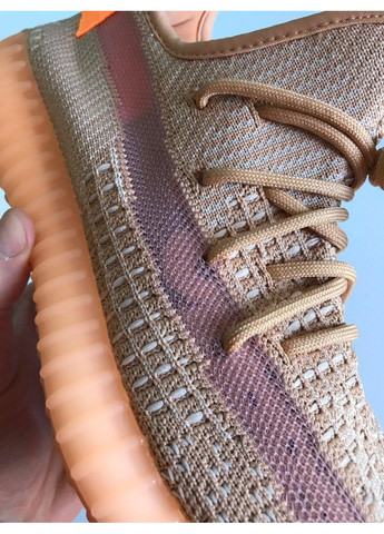 КРОСІВКИ ЖІНОЧІ ADIDAS YEEZY BOOST 350 V2 CLAY V2 АДІДАС ІЗІ БУСТ No Brand помаранчеві демісезони (368857788)