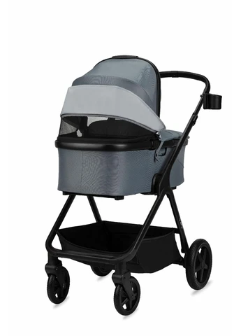 Коляска універсальна 2 в 1 GISELLE Gray MoMi (399548926)