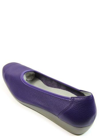 Жіночі жіночі балетки vitaform | пурпурні однотонні натуральна шкіра (319171568)