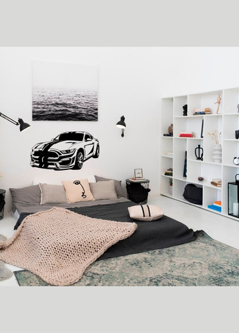 Виниловая интерьерная на стену, обои и другие поверхности "Мустанг. Авто" из Оракала Кавун наклейка (316189474)