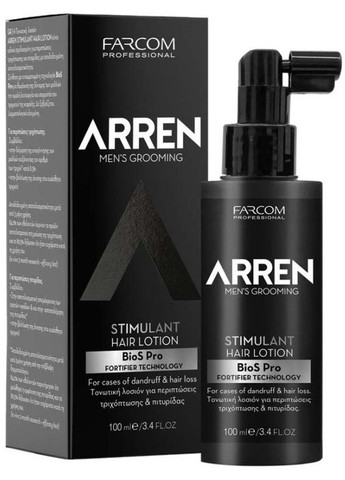 Лосьон против перхоти и выпадения волос Men's Grooming Stimulant Hair Lotion 100ml (1417287-28790909) Arren (368898903)