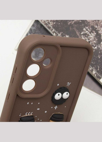 Чехол TPU Toys Case для Samsung Galaxy A35 Brown/Always Happy No Brand (340063678)