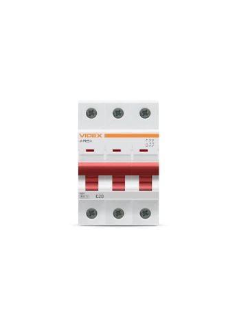 Автоматический выключатель RS6 RESIST 1п 16А 6кА С (VF-RS6-AV1C16) Videx RS6 RESIST 1п 16А 6кА С (361111211)