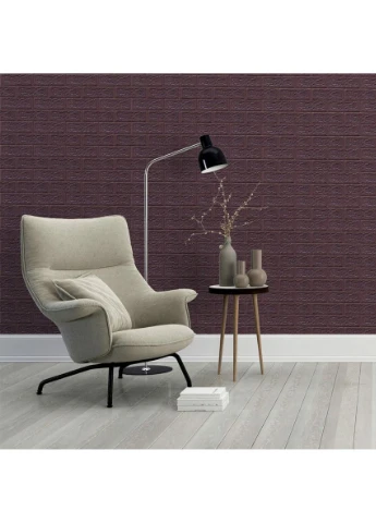 3D панель самоклеюча цегла кава 700х770х5мм (018-5) SW-00000085 Sticker Wall (353968342)