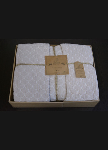 Покривало з наволочками 240×260 см. Ambiance Бежеве Limasso (318382541)