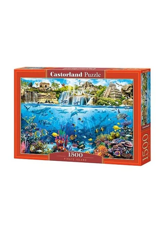 Пазл, Піратський острів, 1500 деталей (C-152049) Castorland (290841586)