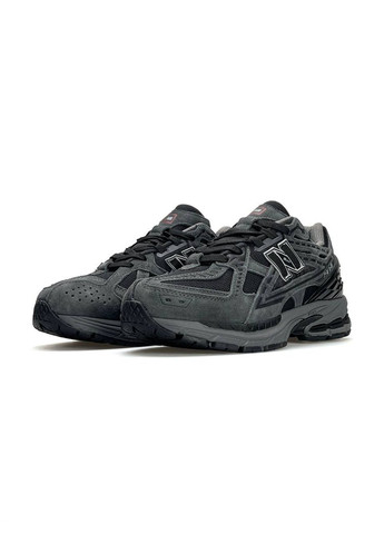 Серые демисезонные кроссовки мужские new balance No Brand 1906U Grey Black