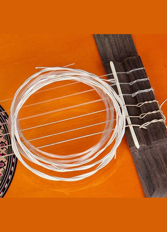 Нейлонові струни для класичной або акустичної гітари гітарні струни 6 шт. No Brand (329852515)