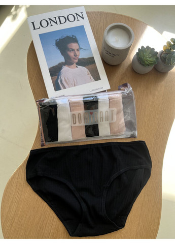 Бокс трусиків-сліпів 7 шт у рубчик KozaBiat (365267941)