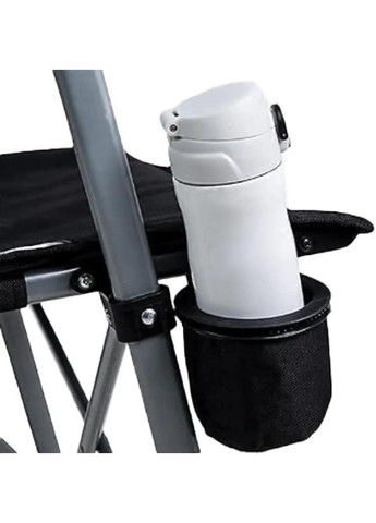 Стілець розкладаний Comfort Black/Mediumgrey KingCamp (356504627)