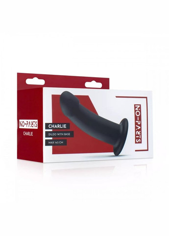 Насадка для страпону нереалістична чорна NP-11-BLK Parker, 19.5 см No-Parts (296914135)