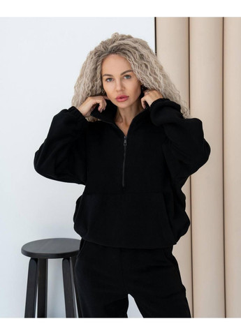 Костюм жіночій спортивний, теплий, на флісі, однотонний, з високи горлом No Brand Mana A30 (349454778)