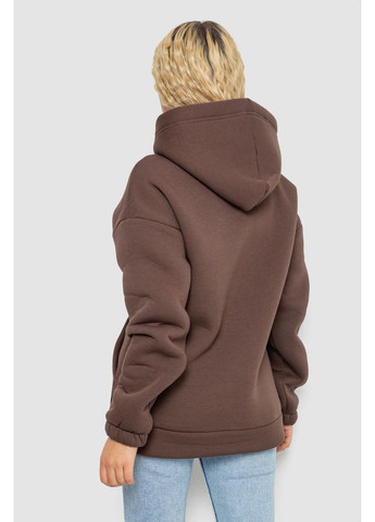 Худі жіноча тринитка на флісі, колір хакі, 102R364 Ager (361353902)