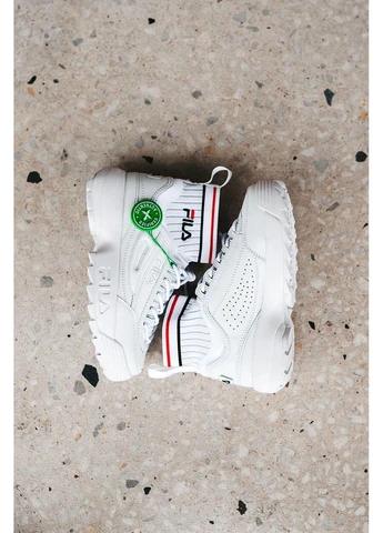 Белые летние кроссовки fila evo sock white фила ево сок No Brand