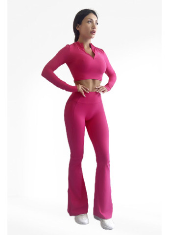 Костюм для фитнеса женский лосины клеши и кофта LILAFIT (353834679)