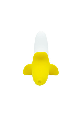 Вібратор-банан Banana Bliss Mini Silicone Vibrator, вагінально-кліторальна стимуляція, 10 режимів No Brand (347018716)