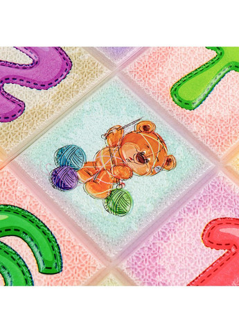 Набор панелей стеновых 3D 700х1400х4мм Алфавит No Brand (362094748)