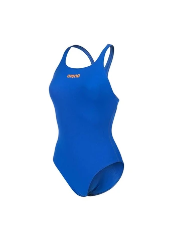 Синій літній купальник закритий для жінок team swimsuit swim pro solid синій Arena