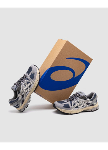 Сірі Осінні кросівки чоловічі asics gel kahana 8 grey blue асікс гель кахано 8 No Brand